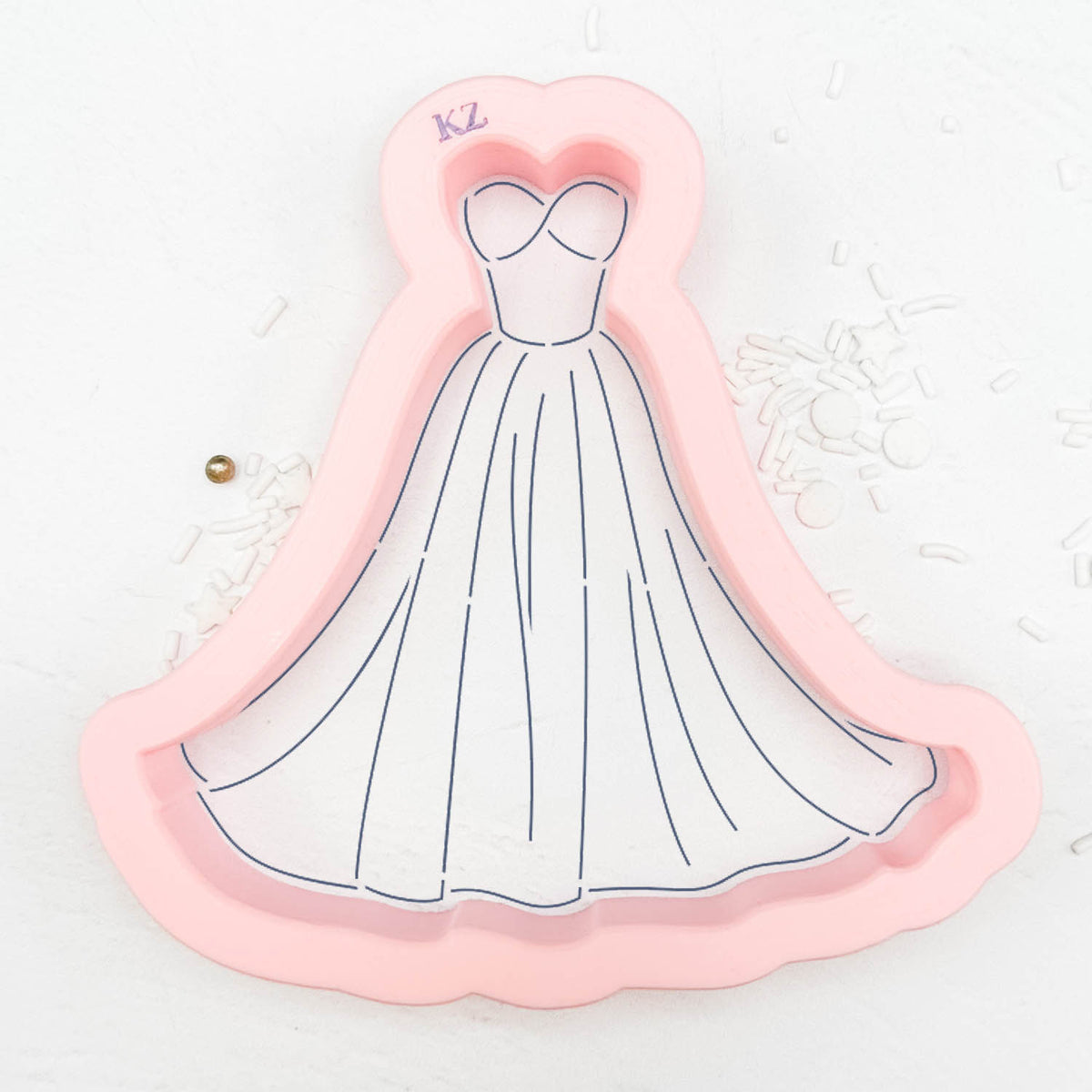 Cookie Cutters The Audrey Wedding Dress Cutter/Stencil