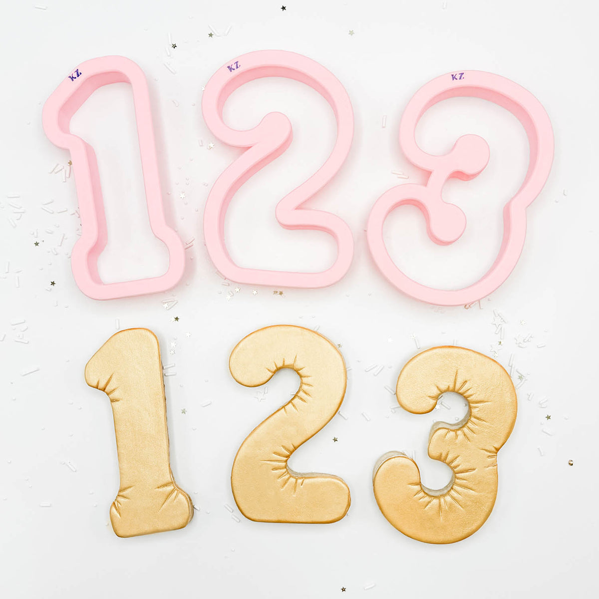 Cookie Cutters Balloon Number Cutters