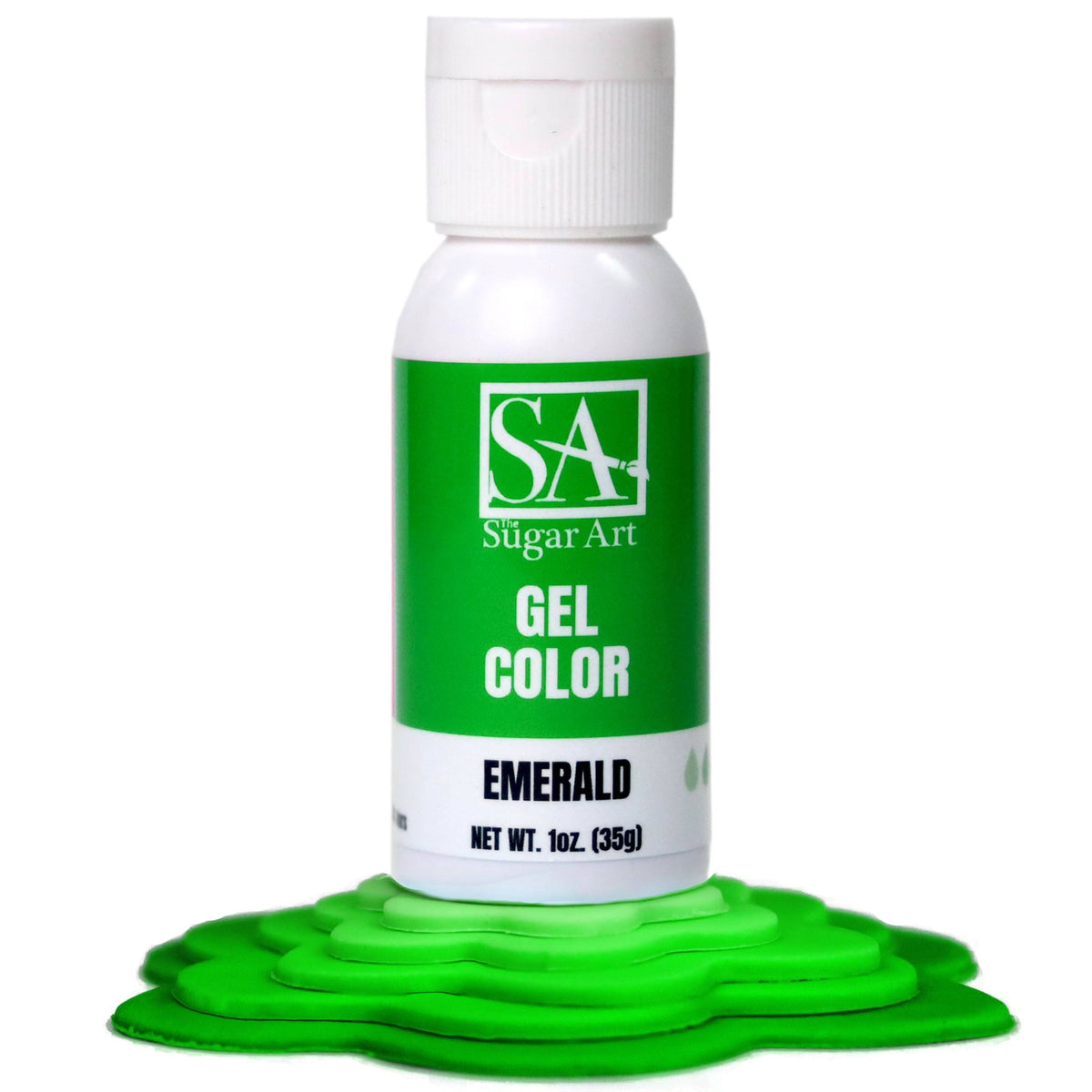 Gel Color Emerald Sugar Art Gel Color