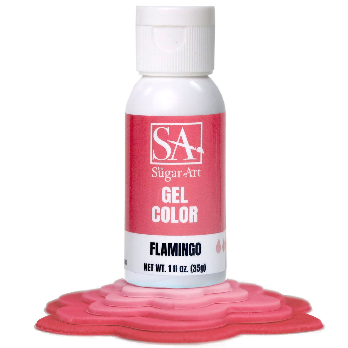 Gel Color Flamingo Sugar Art Gel Color