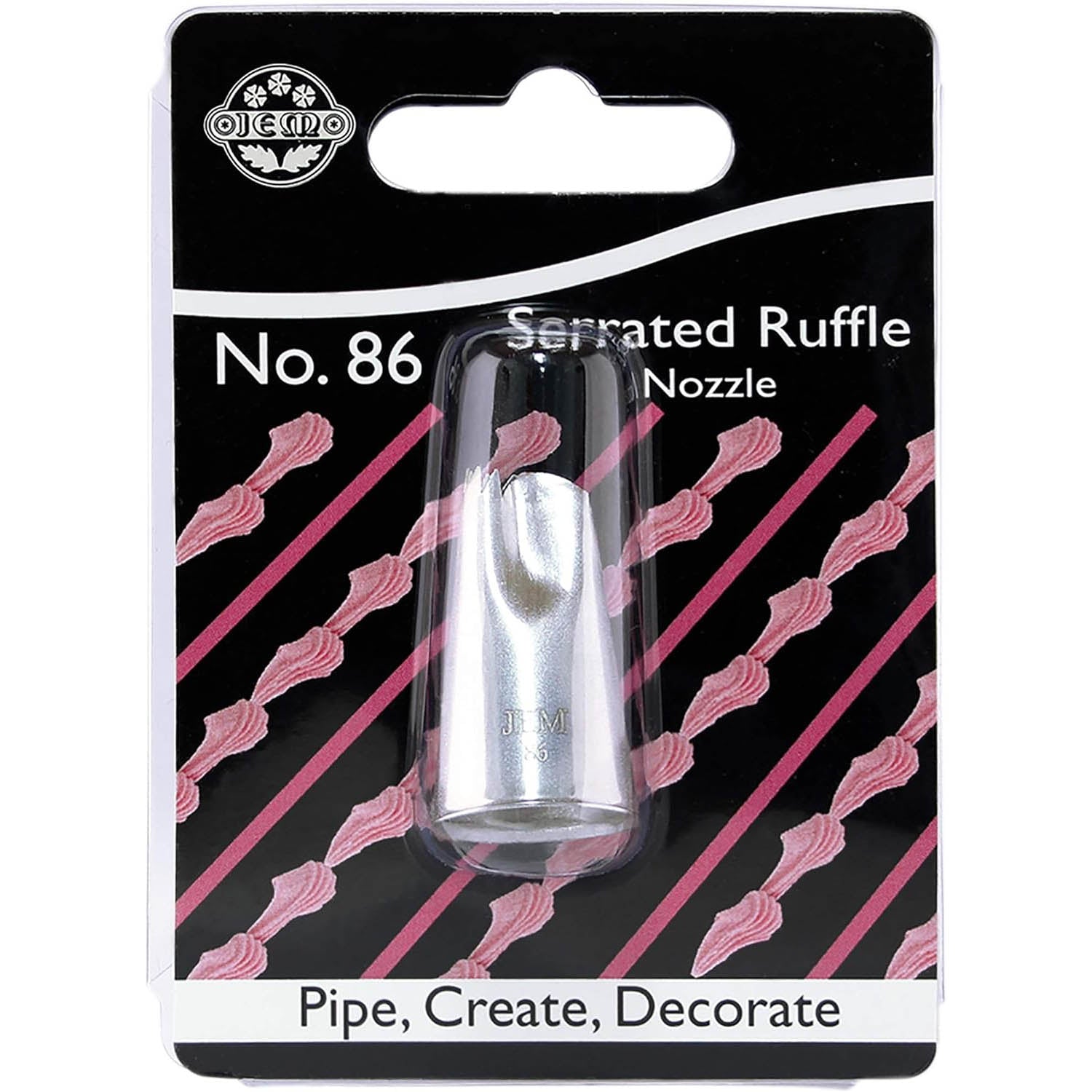 Supplies JEM Serrated Ruffle Tip #86