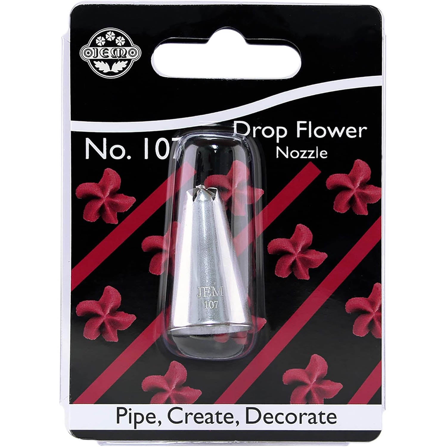 Supplies JEM Drop Flower Tip #107