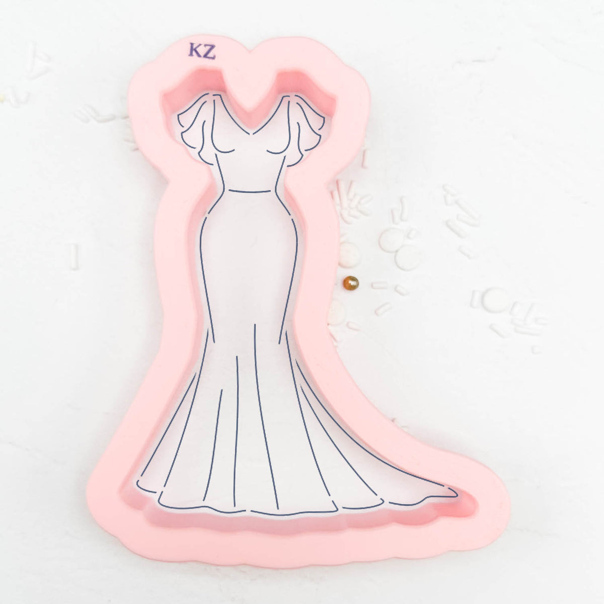 Cookie Cutters The Katharine Wedding Dress Cutter/Stencil