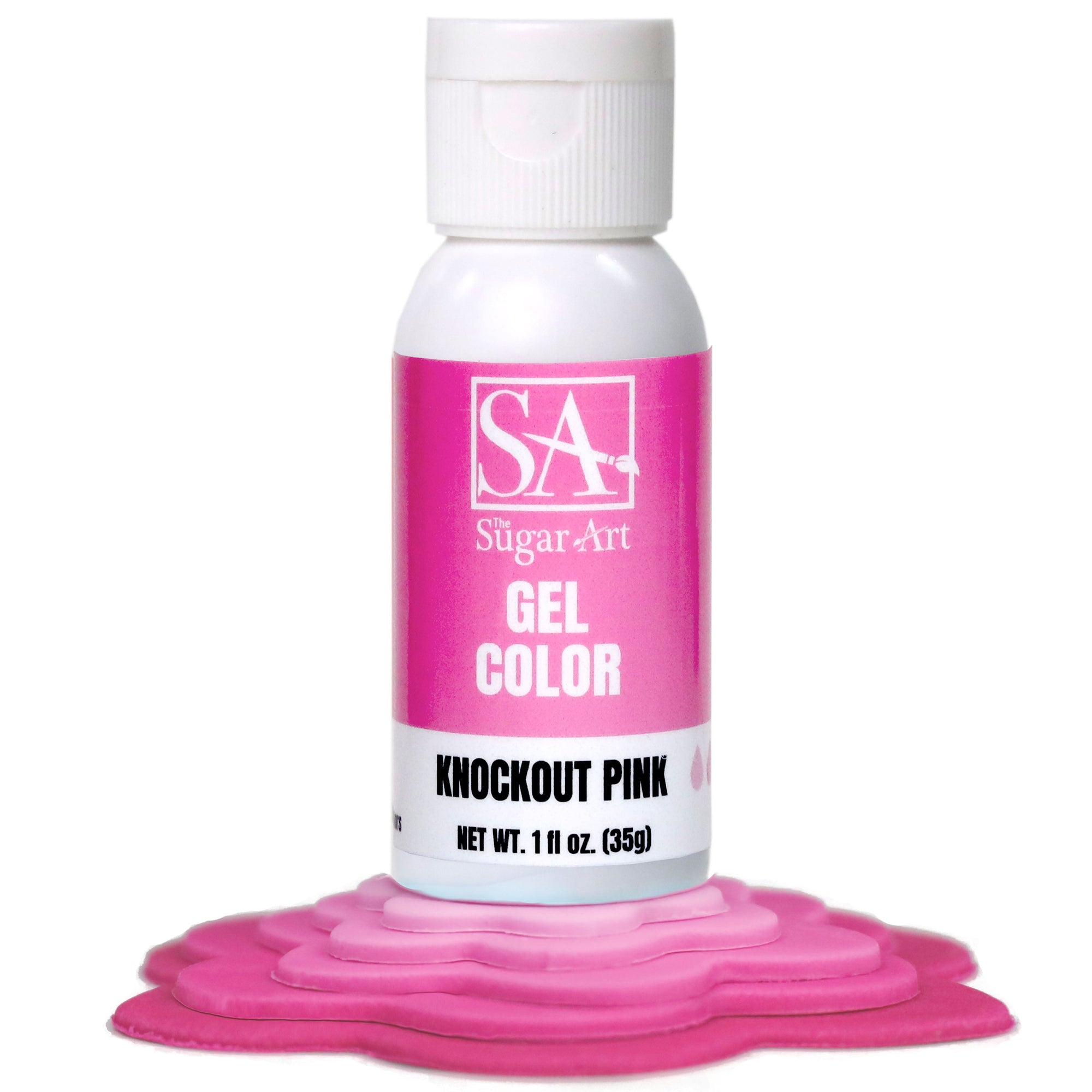 Gel Color Knockout Pink Sugar Art Gel Color