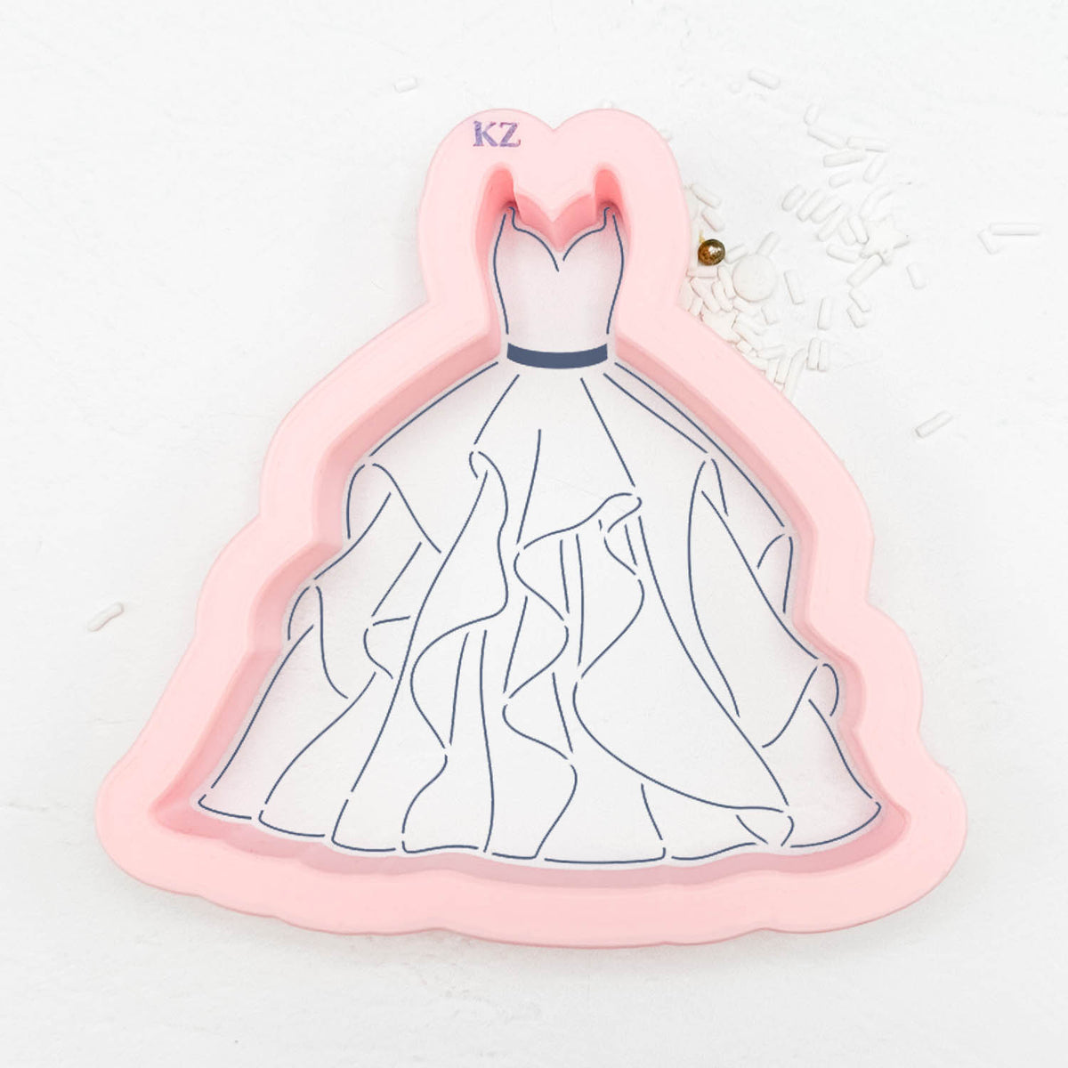 Cookie Cutters The Marilyn Wedding Dress Cutter/Stencil