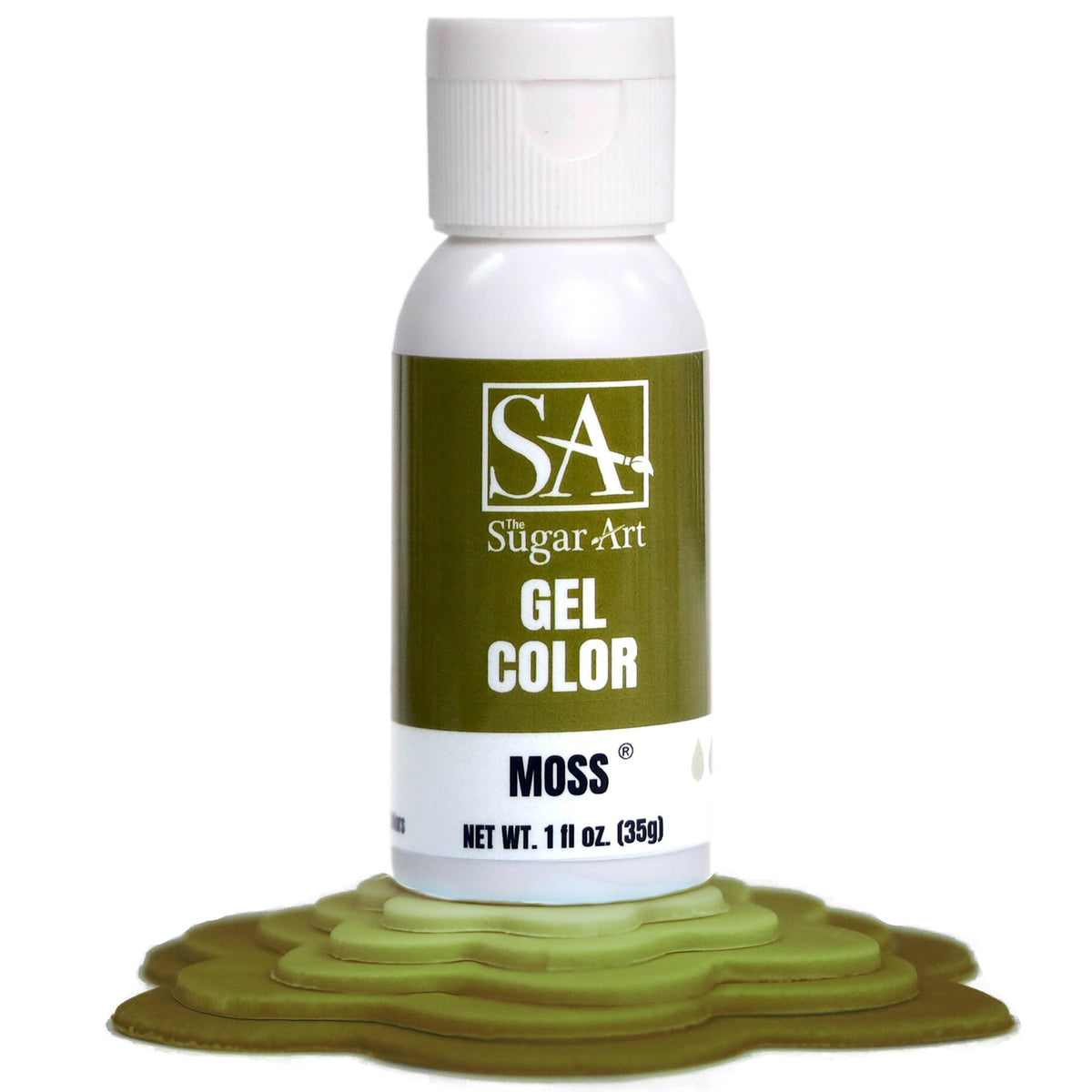 Gel Color Moss Sugar Art Gel Color