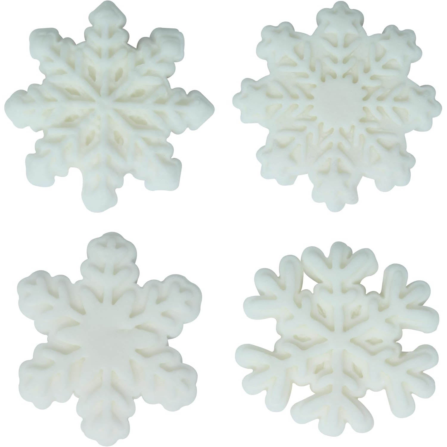 Sprinkles PME Christmas Edible Sugar Decorations - Let it Snow (Pack of 12)