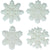 Sprinkles PME Christmas Edible Sugar Decorations - Let it Snow (Pack of 12)