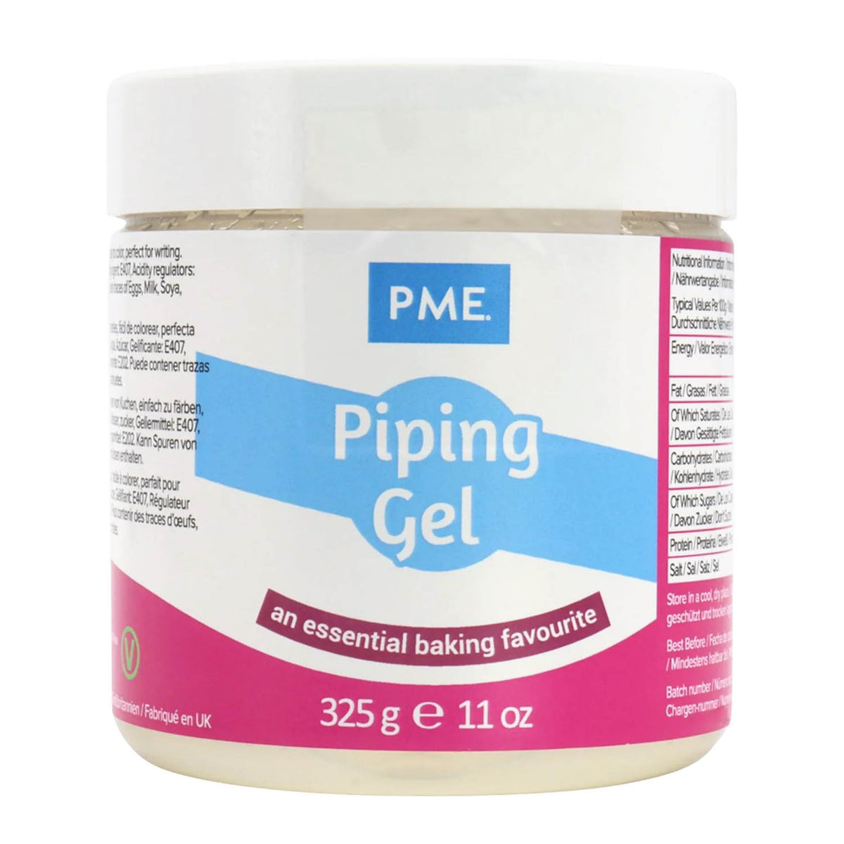 Supplies PME Piping Gel