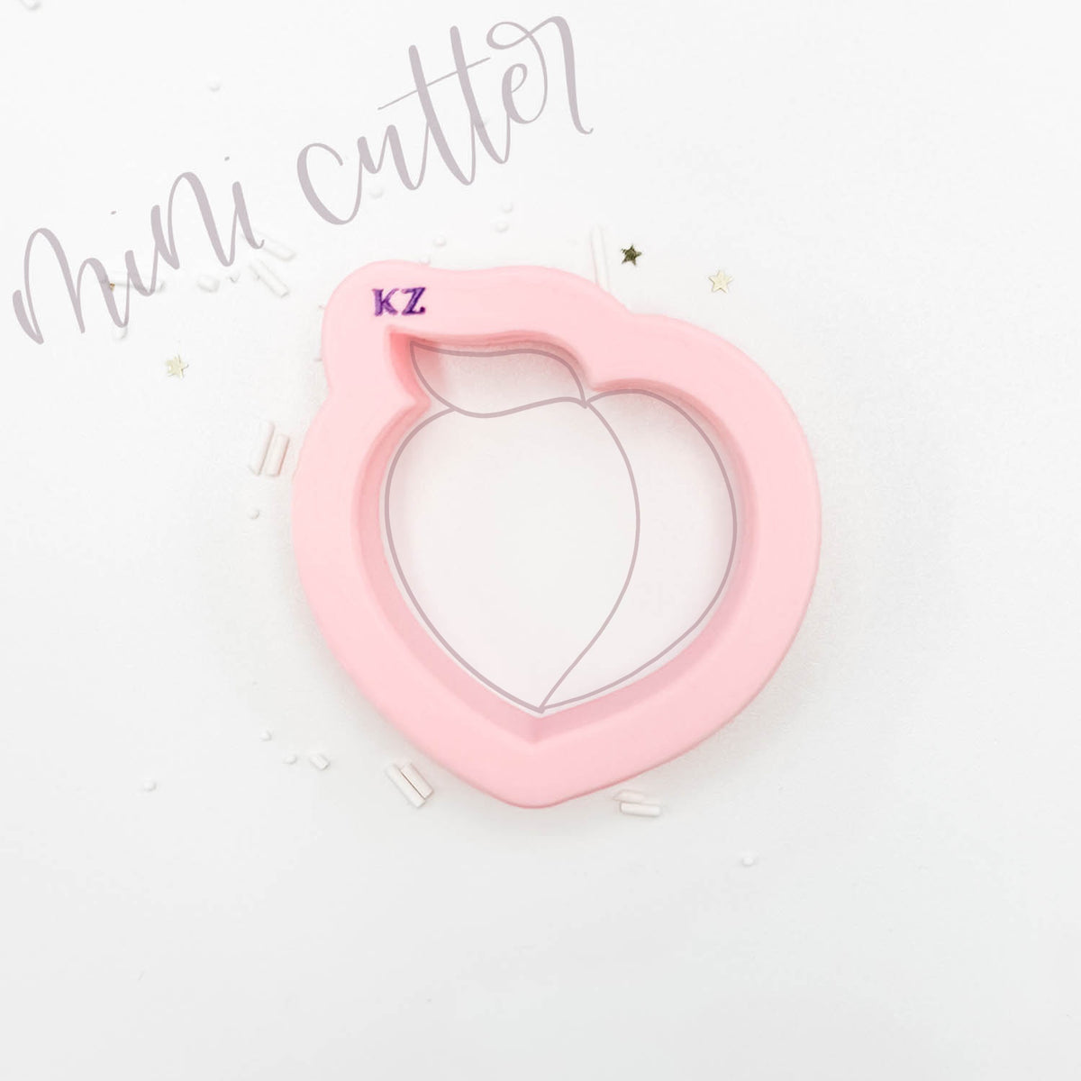 Cookie Cutters Peach Mini Cutter