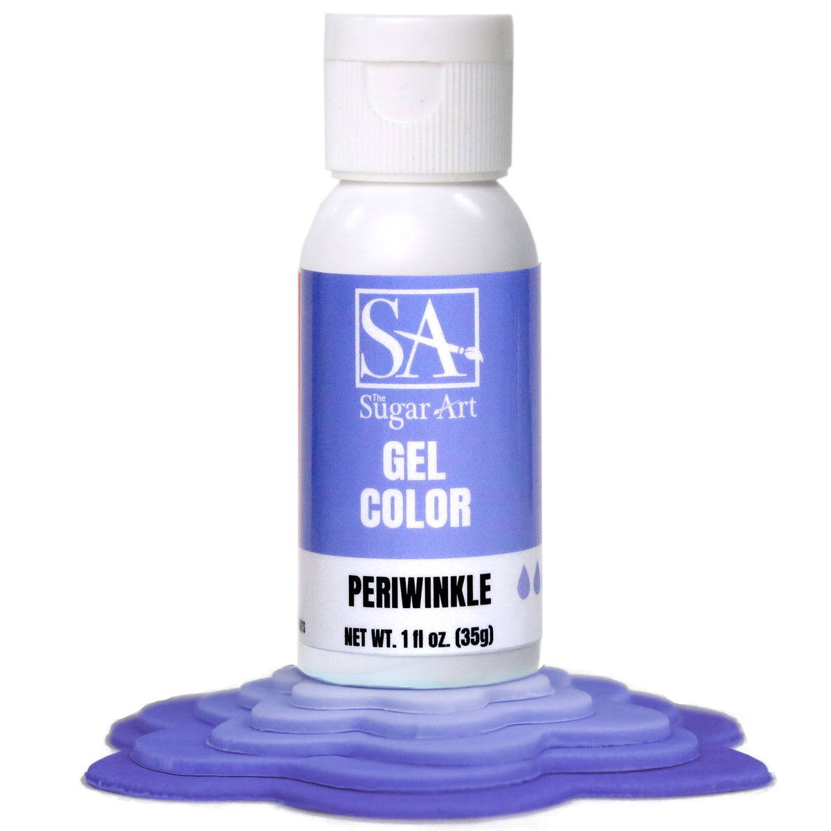 Gel Color Periwinkle Sugar Art Gel Color