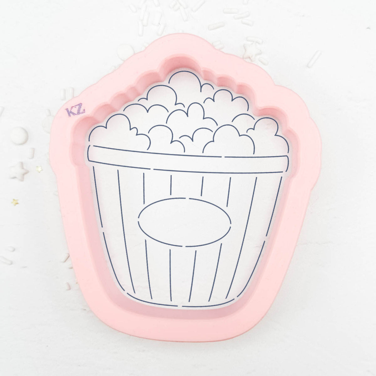 Cookie Cutters Popcorn Bucket Cutter/Stencil