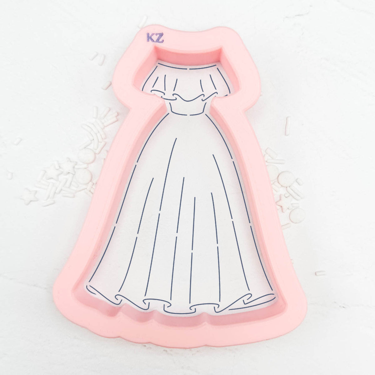 Cookie Cutters The Rita Wedding Dress Cutter/Stencil