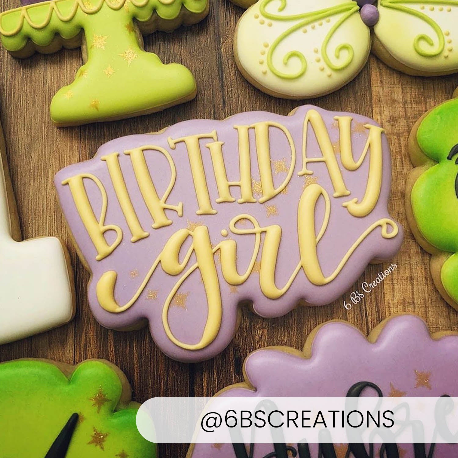 Cookie Cutters Birthday Girl Cutter/Stencil