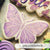 5.5 x 5.5 Stencil Butterflies 2 Part Stencil