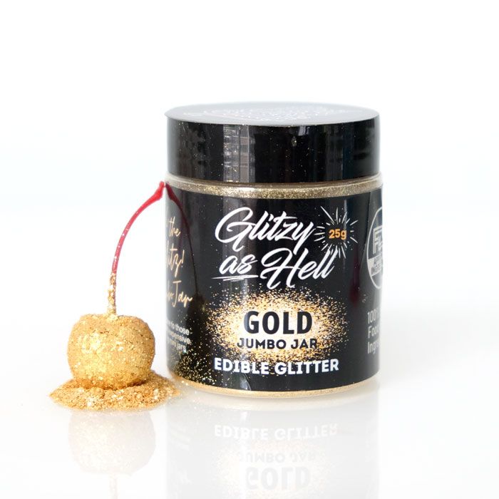 Glitzy as Hell Gold Glitzy as Hell Edible Glitter