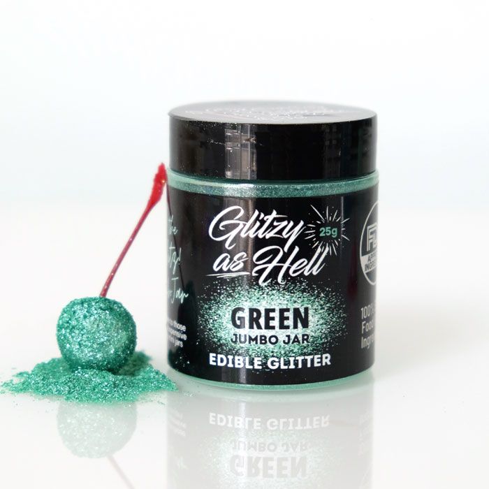 Glitzy as Hell Green Glitzy as Hell Edible Glitter