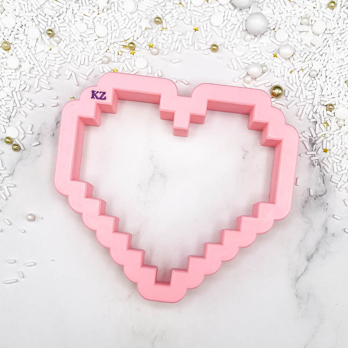 Cookie Cutters 8-Bit Heart Cutter