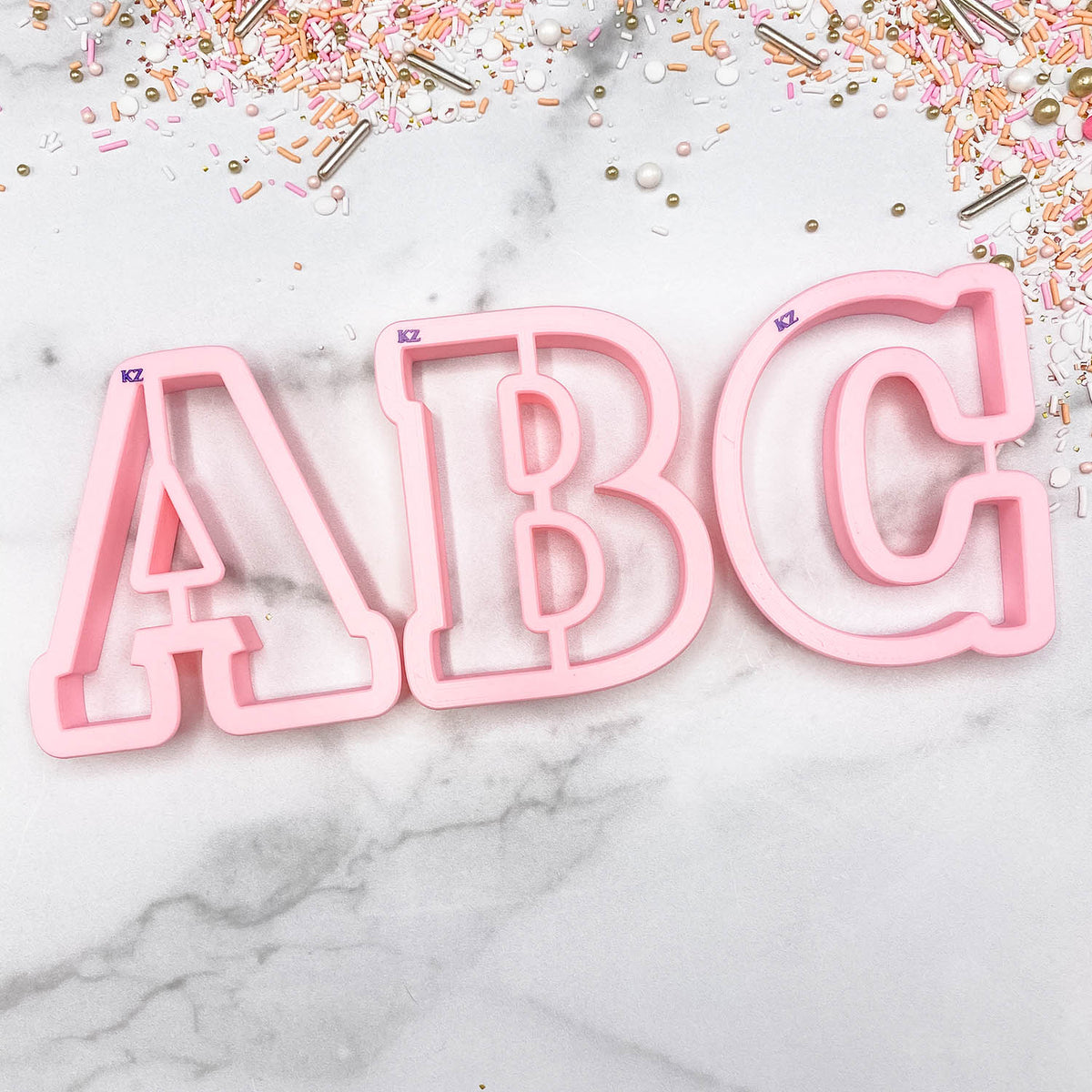 Cookie Cutters Uppercase Alphabet Cutters