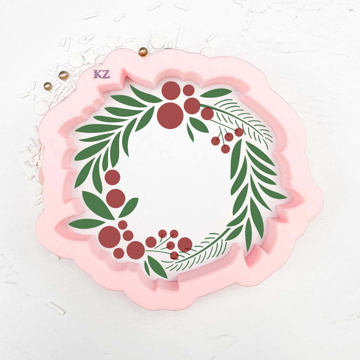 Cookie Cutters Berry Wreath Cutter/Stencil