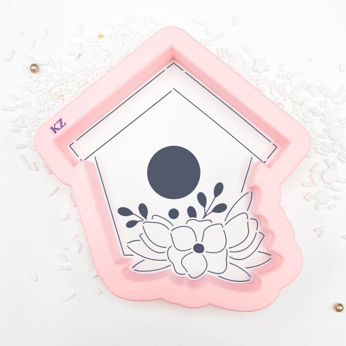 Cookie Cutters Floral Birdhouse Cutter/Stencil