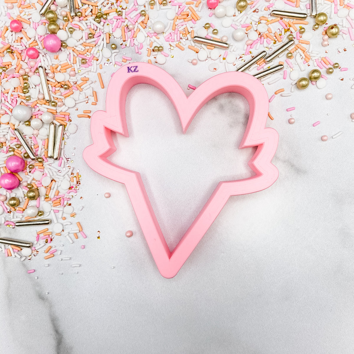 Cookie Cutters Luna Heart with Banner Cutter