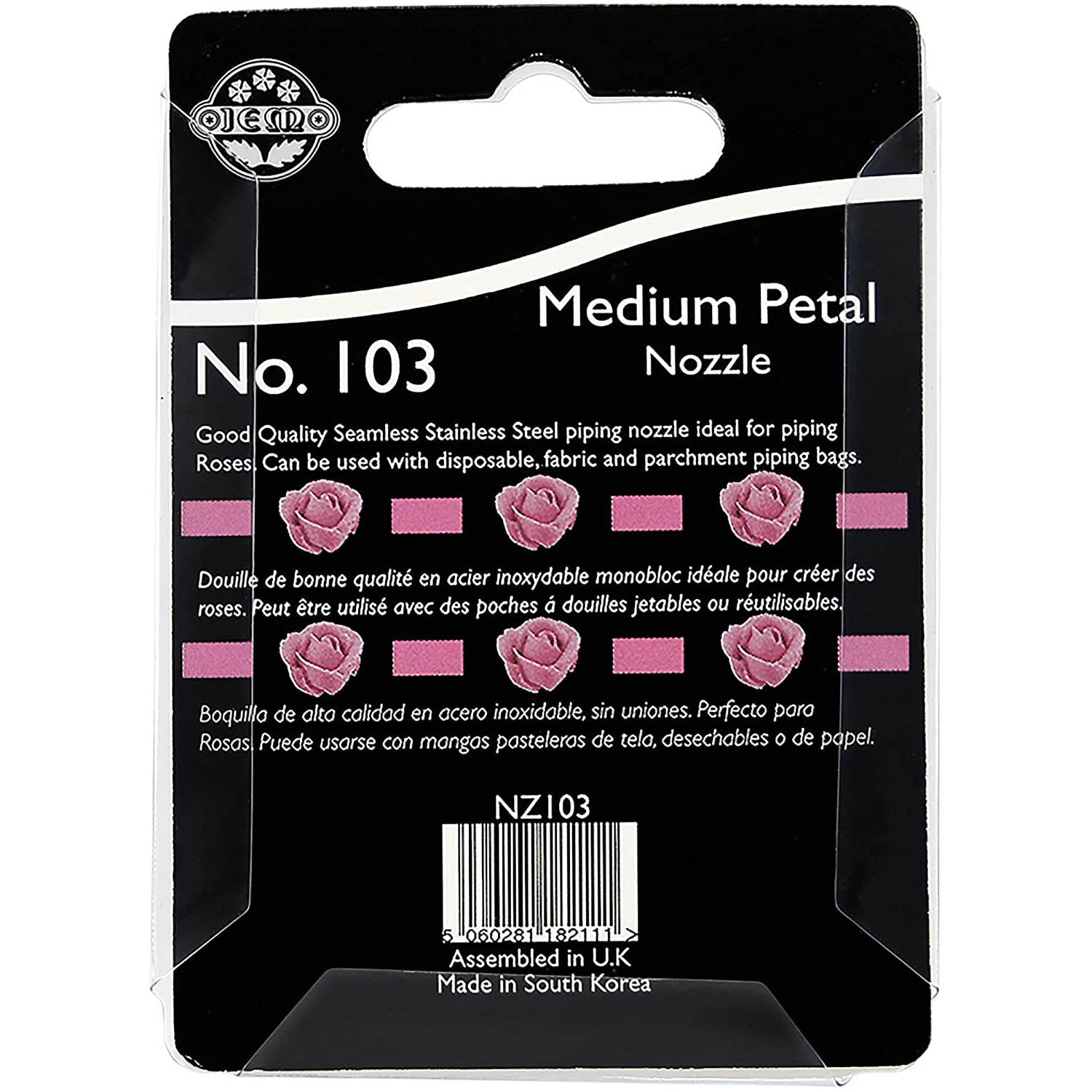 Supplies JEM Medium Petal/Ruffle Tip #103