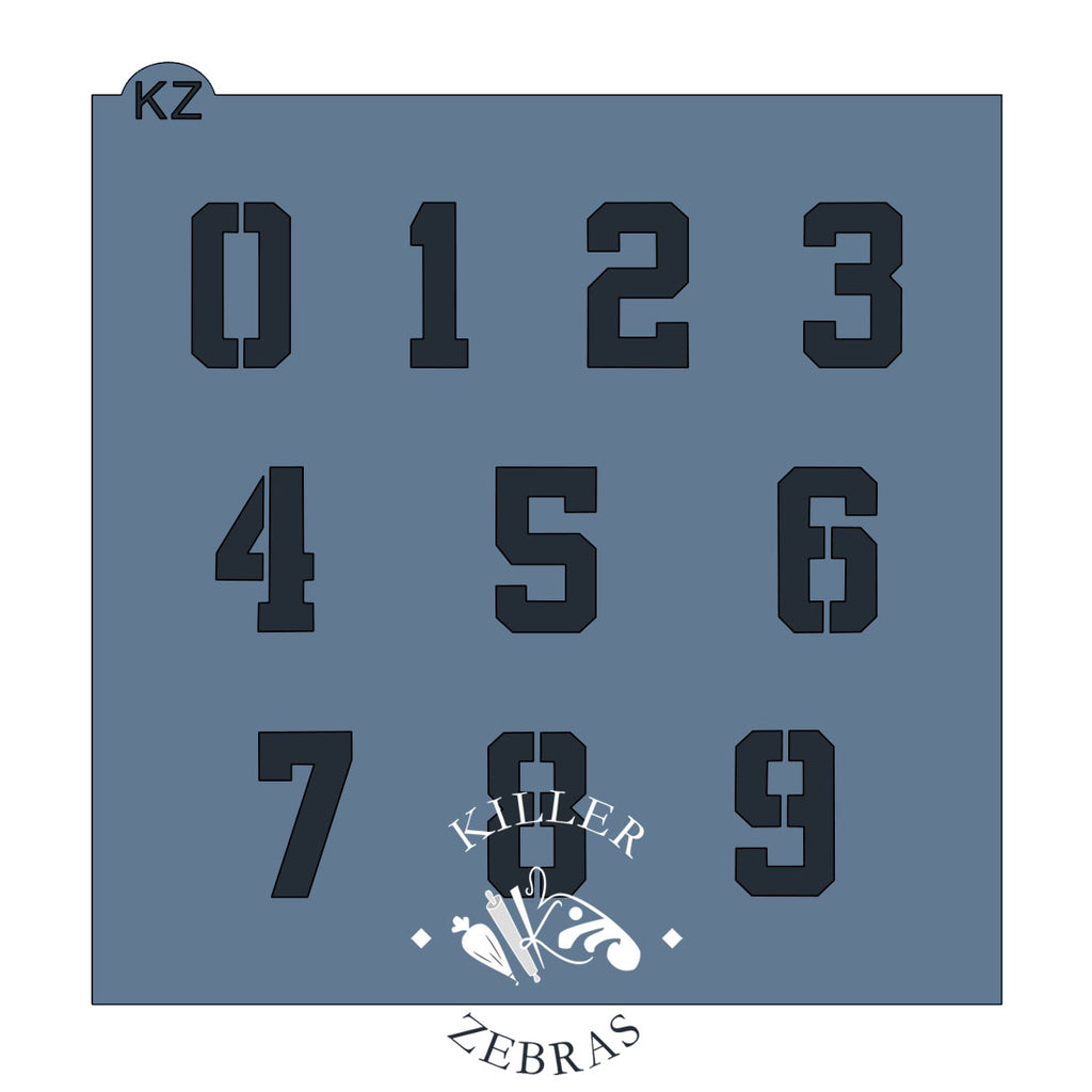 Jersey Number Stencil – sheyb