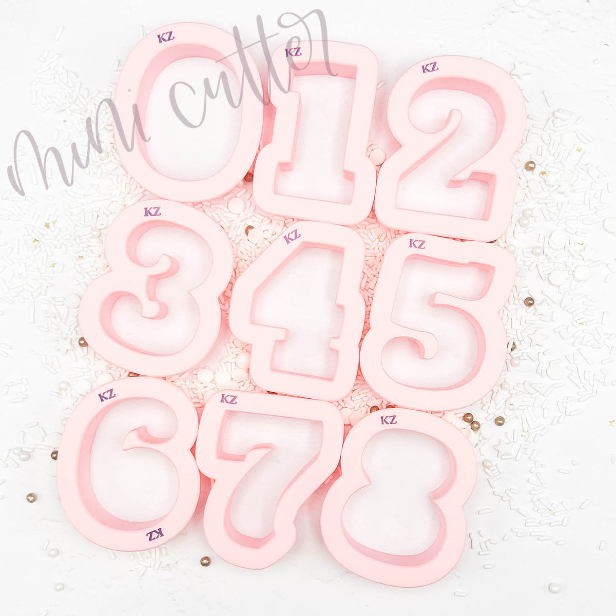 Cookie Cutters Number Mini Cutters