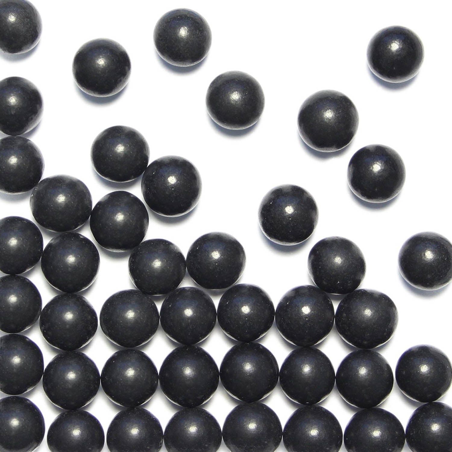 Sprinkles BLACK Large PME 7mm Sugar Pearls