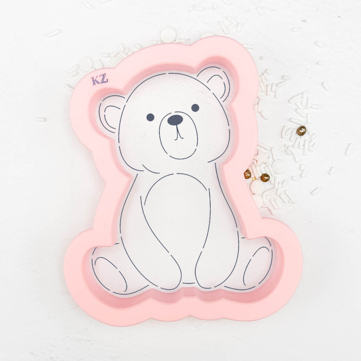 Cookie Cutters Sitting Bear Cutter/Stencil