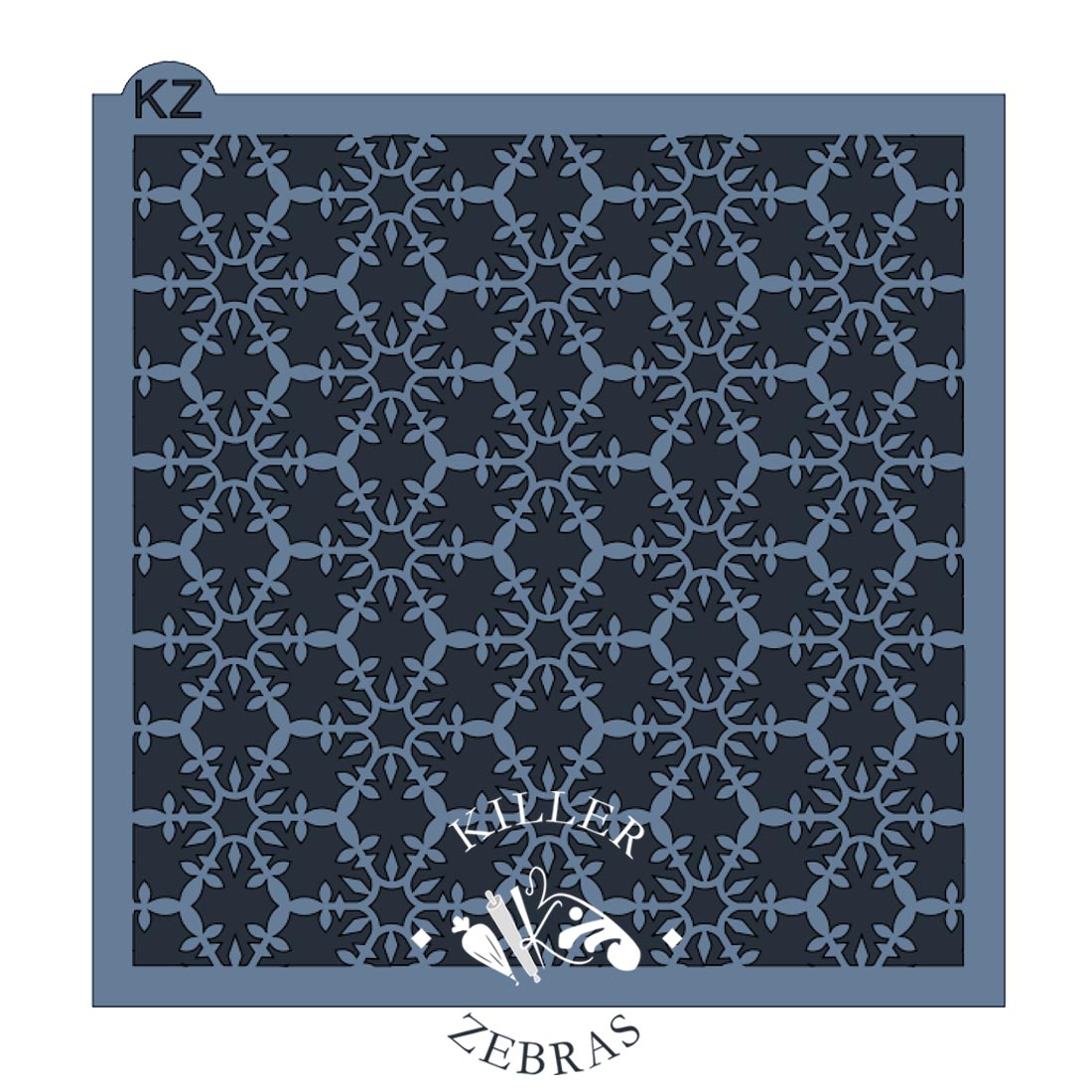 5.5 x 5.5 Stencil Snowflake Tiles Stencil