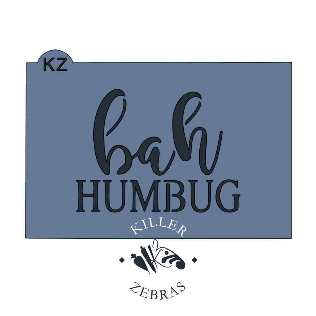 Typography Bah Humbug