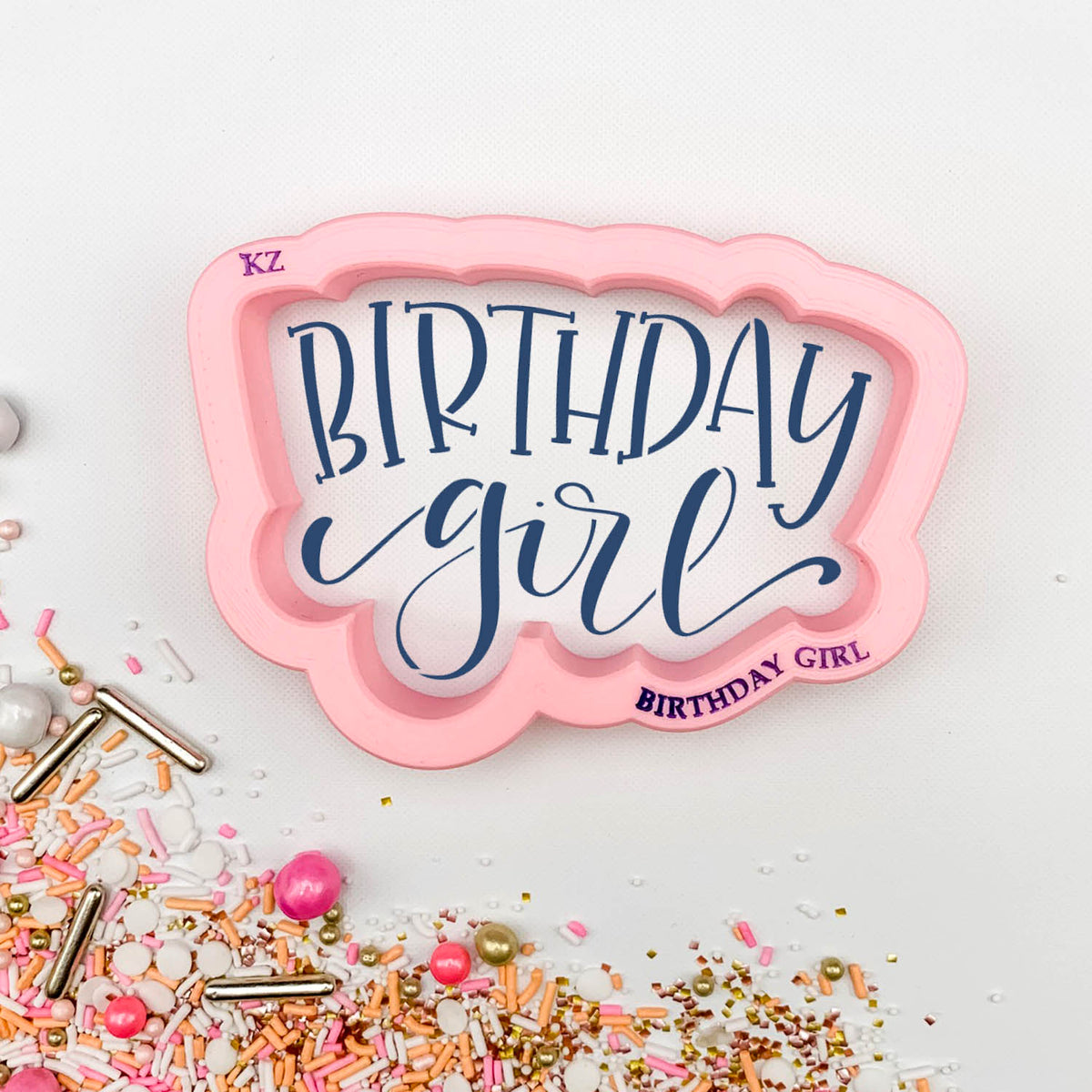 Cookie Cutters Birthday Girl Cutter/Stencil