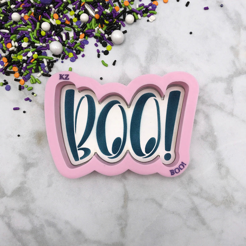 Cookie Cutters BOO! Hand Lettered