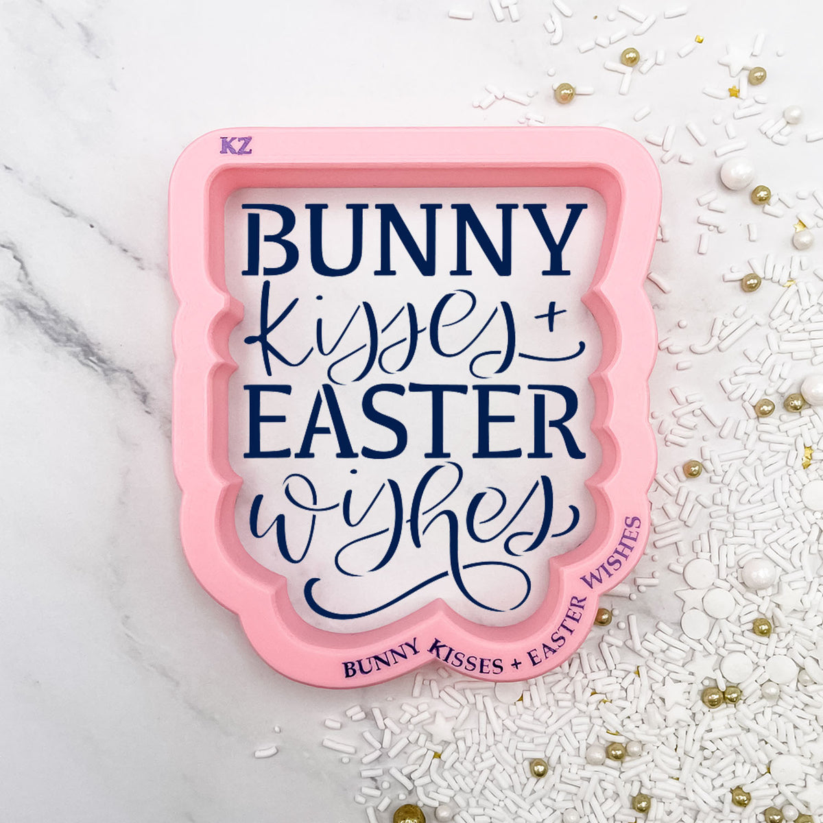 Cookie Cutters Bunny Kisses + Easter Wishes Hand Lettered