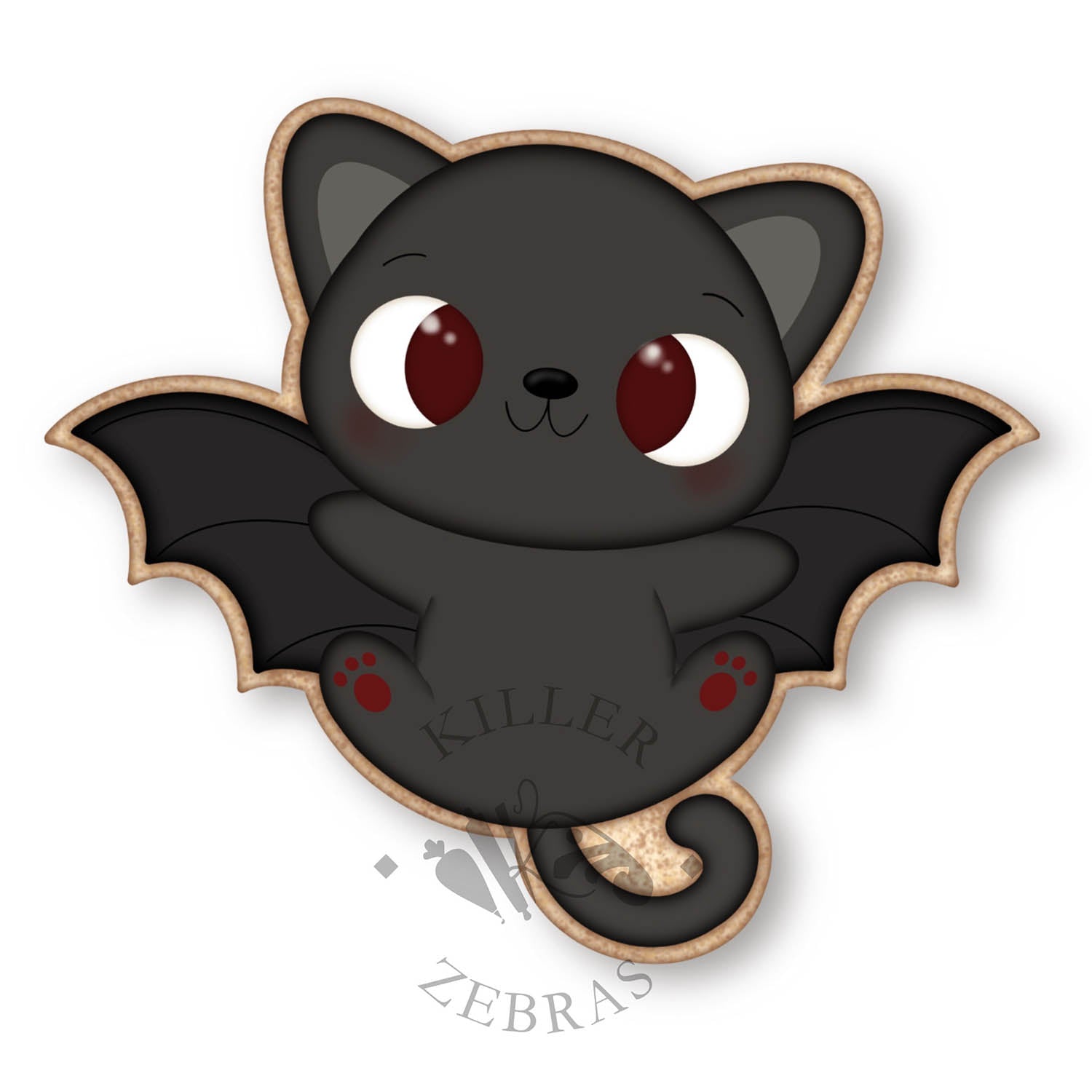 Cookie Cutters Cat Bat Cutter/Stencil