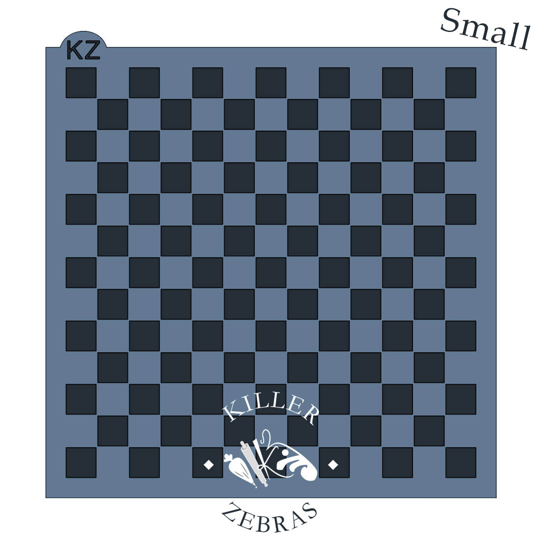 5.5 x 5.5 Stencil Checkerboard Stencil