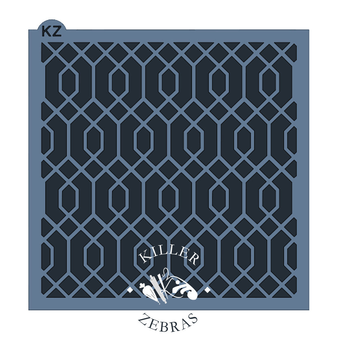 5.5 x 5.5 Stencil Diamond Lattice Stencil