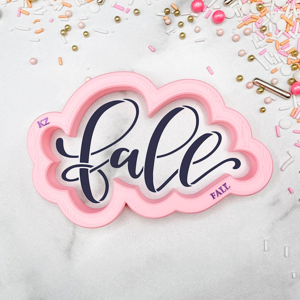 Cookie Cutters Fall Hand Lettered