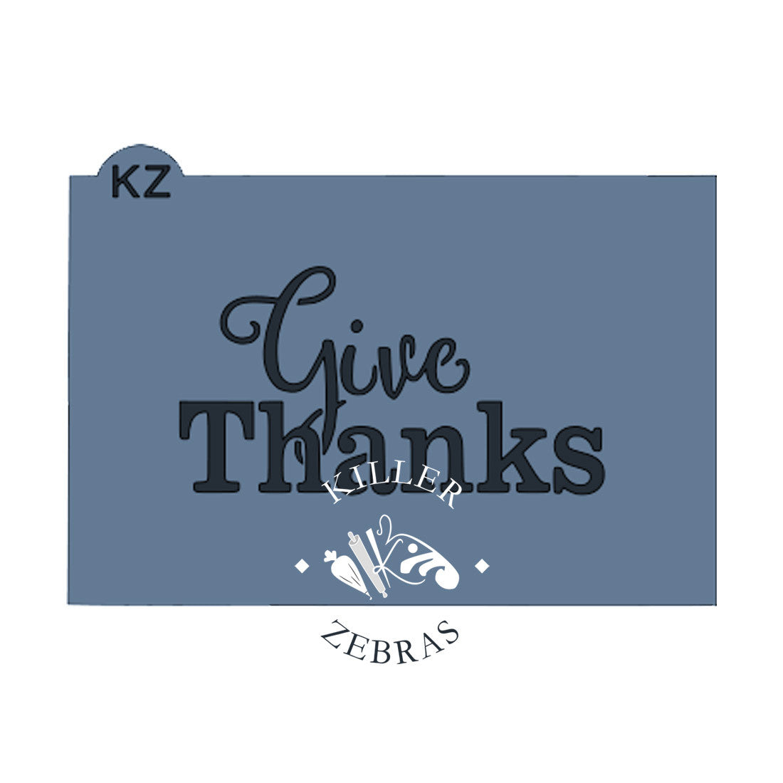 Typography Give Thanks