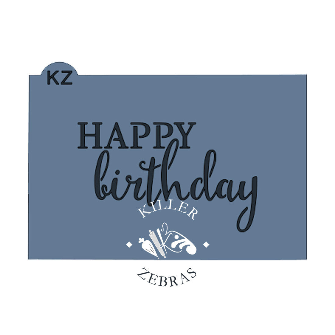 Typography Happy Birthday