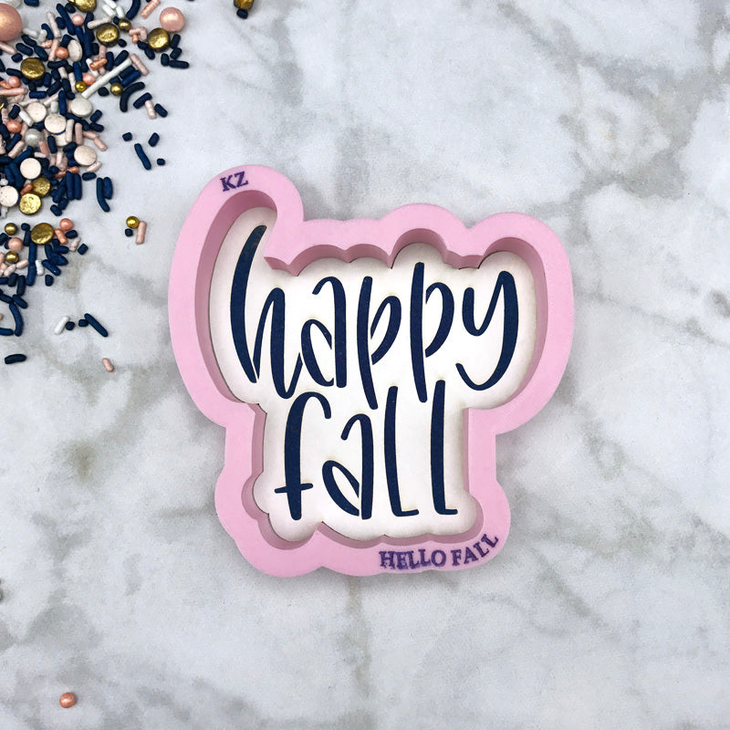 Cookie Cutters Happy Fall Hand Lettered