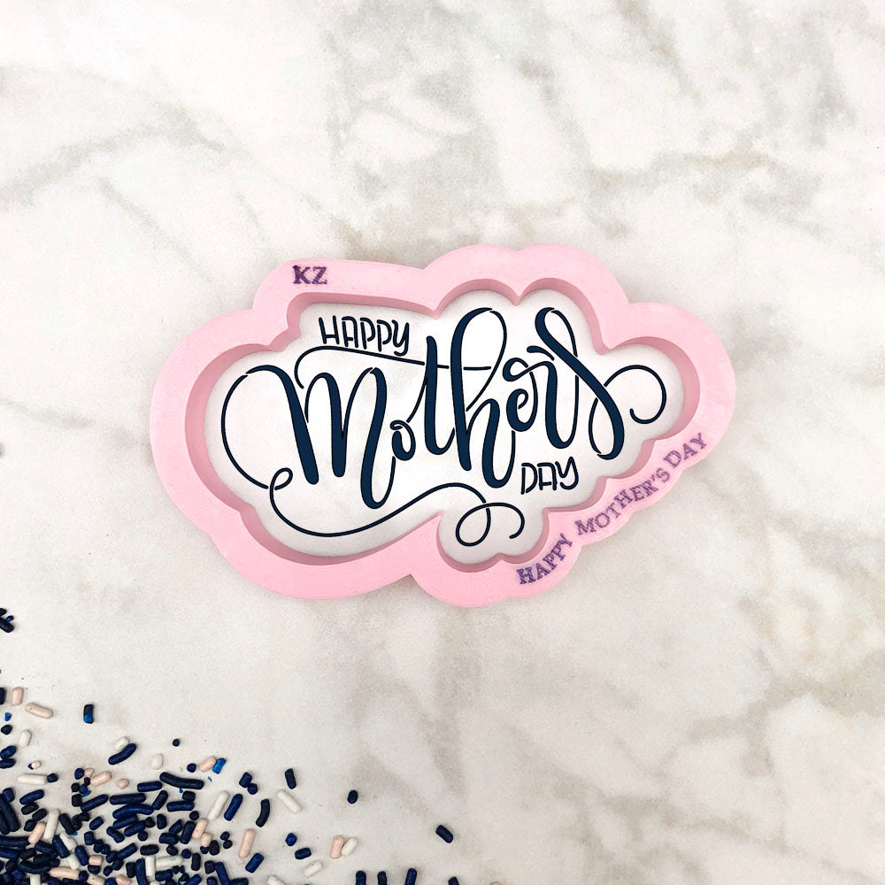Cookie Cutters Happy Mother&#39;s Day Hand Lettered