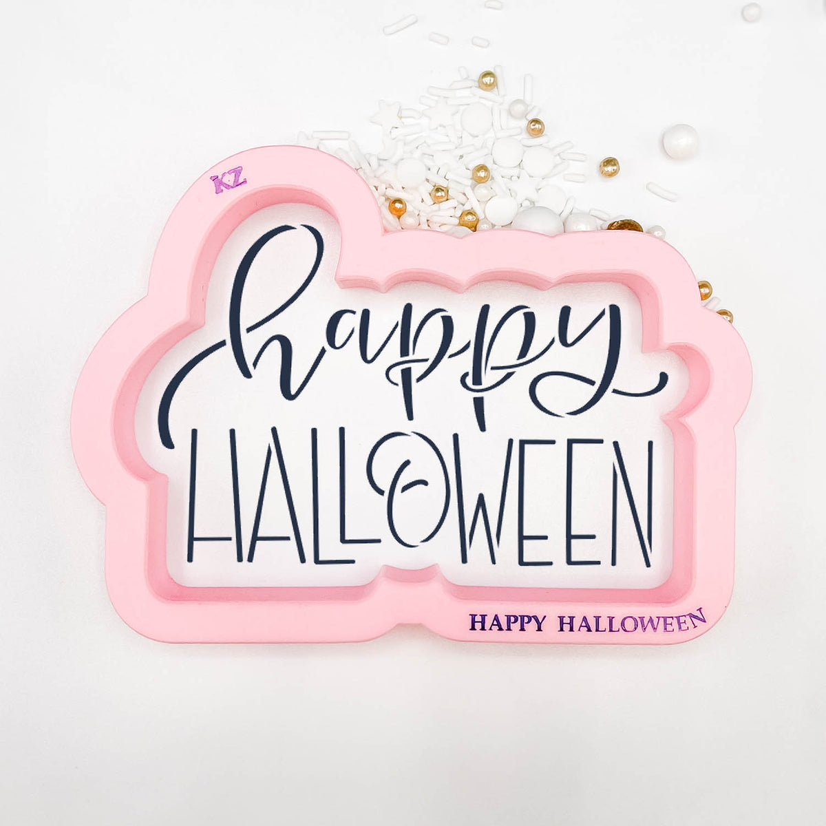 Cookie Cutters Happy Halloween (Style 2) Hand Lettered