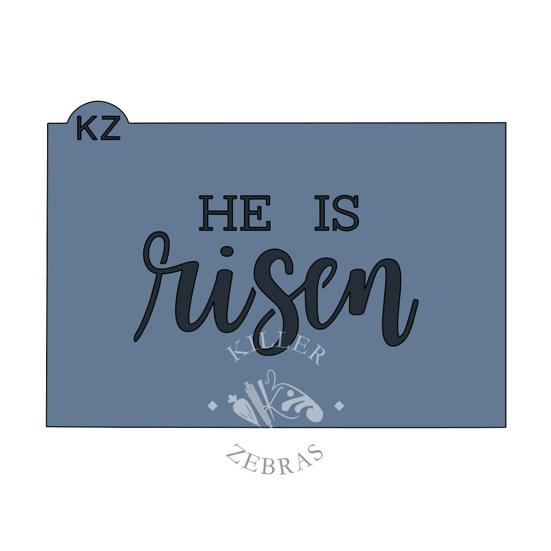 Typography He Is Risen