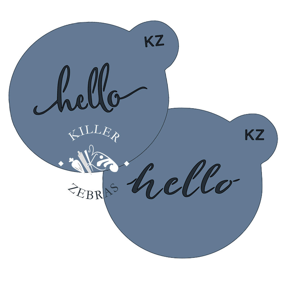 Typography &quot;Hello&quot; Both