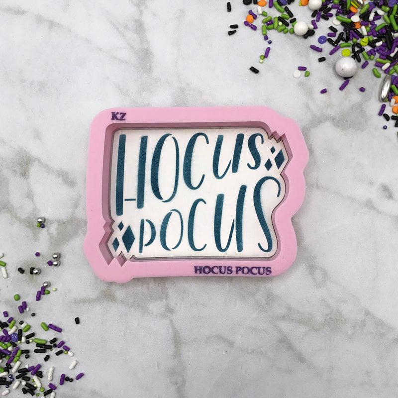 Cookie Cutters Hocus Pocus Hand Lettered