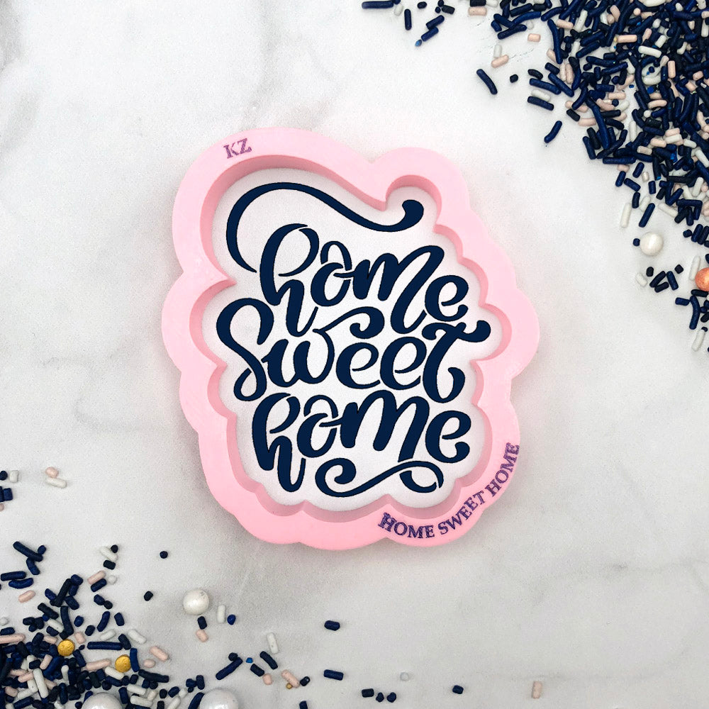 Cookie Cutters Home Sweet Home Hand Lettered