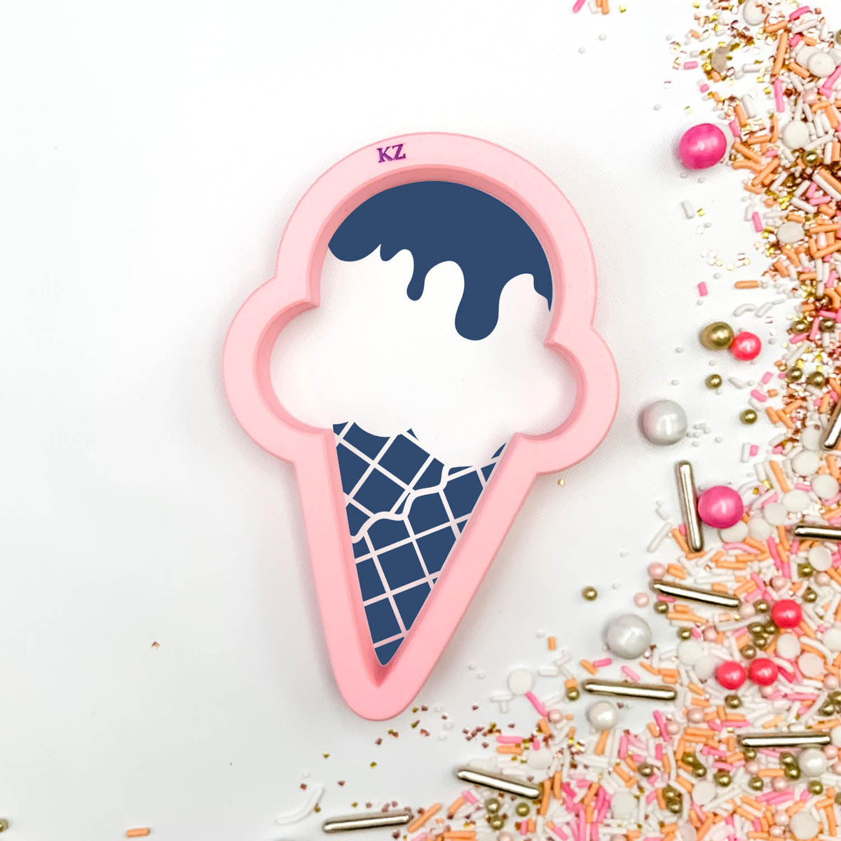 Cookie Cutters Ice Cream Cone Cutter/Stencil